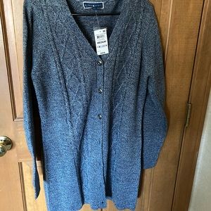 Ladies Karen Scott Button down cardigan